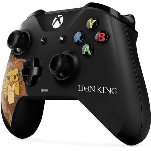 Disney The Lion King Mosaic Simba Art Xbox One X Controller Skin