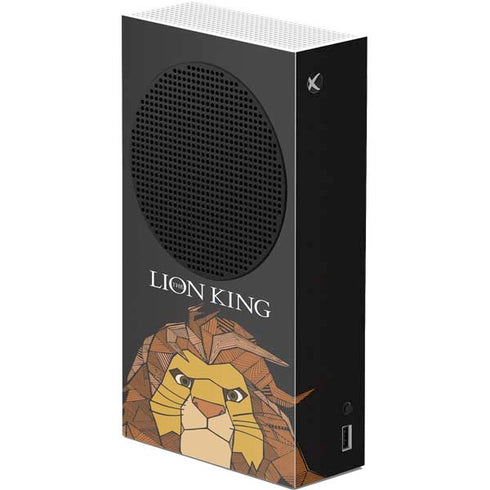 Disney The Lion King Mosaic Simba Art Xbox Series S Console Skin