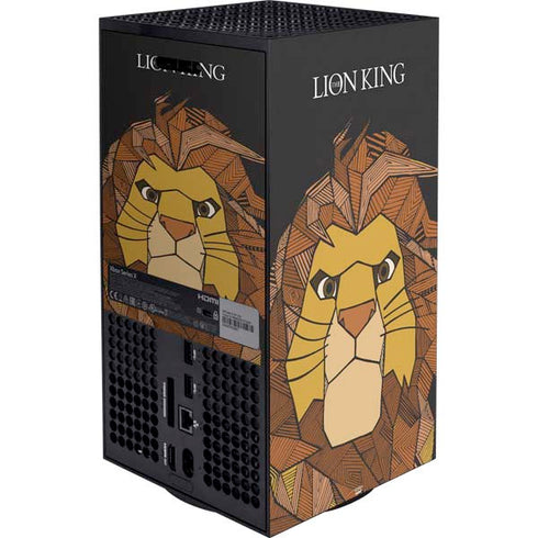 Disney The Lion King Mosaic Simba Art Xbox Series X Bundle Skin