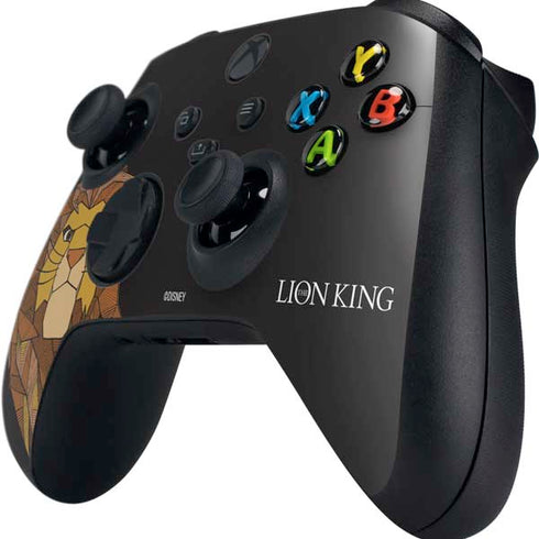 Disney The Lion King Mosaic Simba Art Xbox Series X Controller Skin