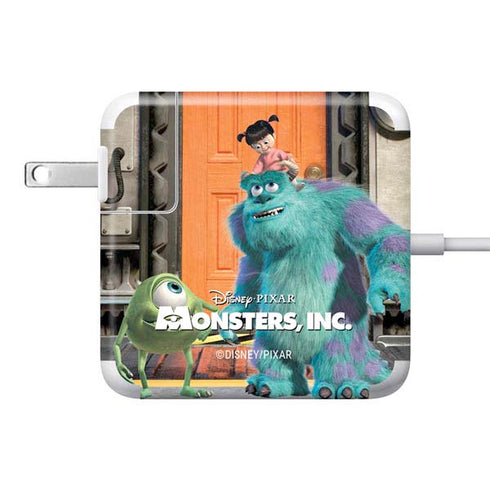 Disney Monsters Inc. Movie Poster 85W Power Adapter (15 and 17 inch MacBook Pro Charger) Skin