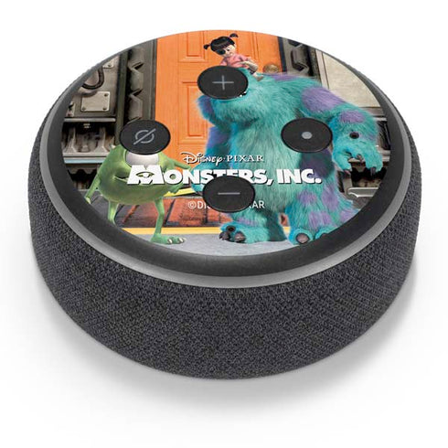 Disney Monsters Inc. Movie Poster Amazon Echo Dot Skin