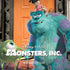Disney Monsters Inc. Movie Poster Amazon Echo Skin