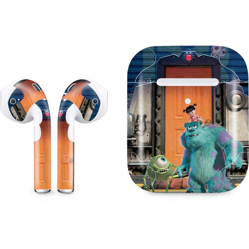 Disney Monsters Inc. Movie Poster Apple AirPods 2 Skin