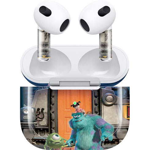 Disney Monsters Inc. Movie Poster Apple AirPods (3rd Gen 2021) Skin