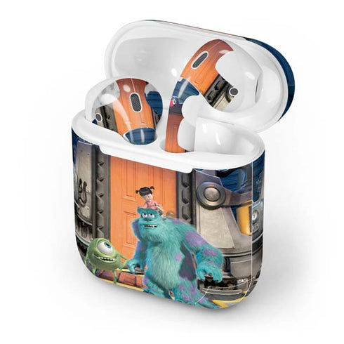 Disney Monsters Inc. Movie Poster Apple AirPods Skin