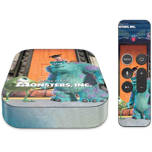 Disney Monsters Inc. Movie Poster Apple TV Skin