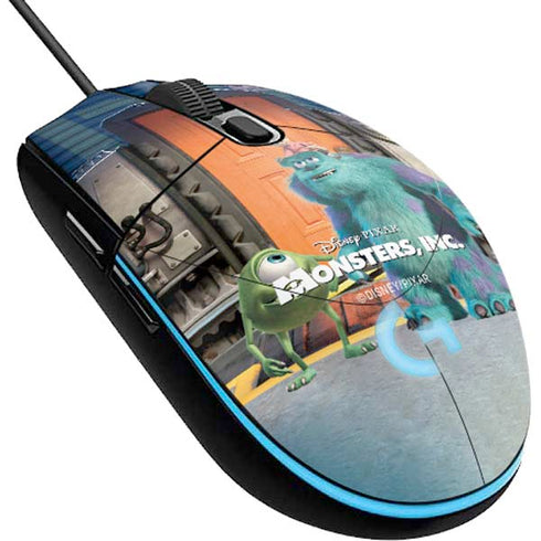 Disney Monsters Inc. Movie Poster G203 Prodigy RGB Wired Gaming Mouse Skin