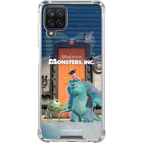 Disney Monsters Inc. Movie Poster Galaxy A12 Clear Case