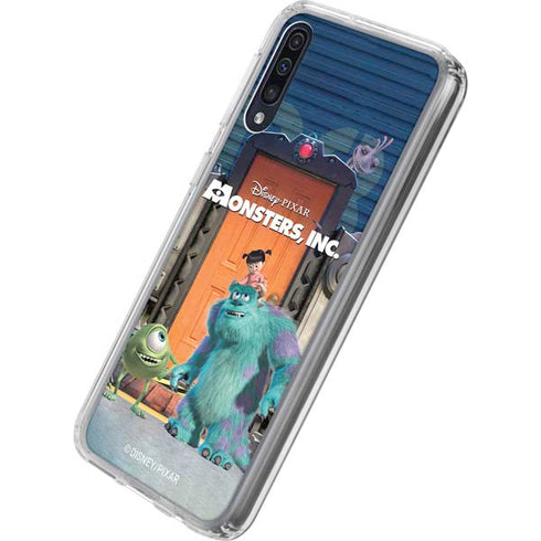 Disney Monsters Inc. Movie Poster Galaxy A50 Clear Case