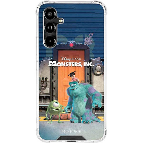 Disney Monsters Inc. Movie Poster Galaxy A54 5G Clear Case
