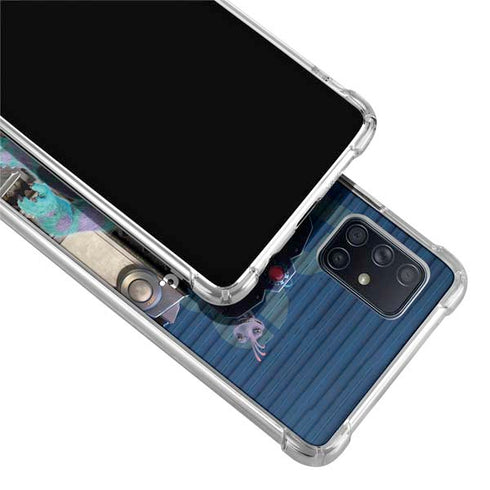 Disney Monsters Inc. Movie Poster Galaxy A71 5G Clear Case