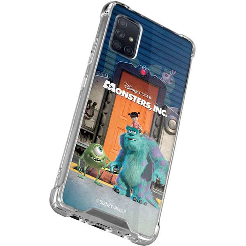 Disney Monsters Inc. Movie Poster Galaxy A71 5G Clear Case