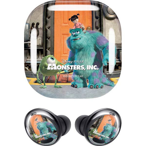 Disney Monsters Inc. Movie Poster Galaxy Buds Pro Skin