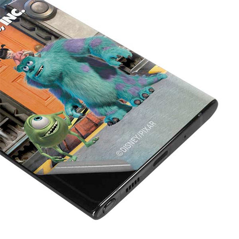 Disney Monsters Inc. Movie Poster Galaxy Note 10 Plus Skin