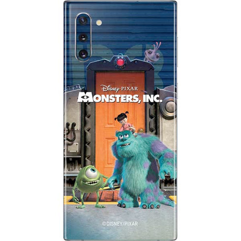 Disney Monsters Inc. Movie Poster Galaxy Note 10 Skin