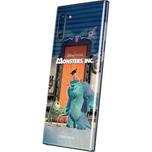 Disney Monsters Inc. Movie Poster Galaxy Note 10 Skin