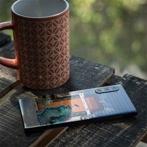 Disney Monsters Inc. Movie Poster Galaxy Note 10 Skin