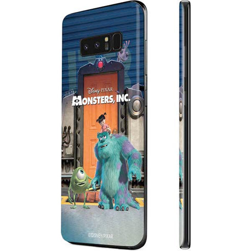 Disney Monsters Inc. Movie Poster Galaxy Note 8 Skin