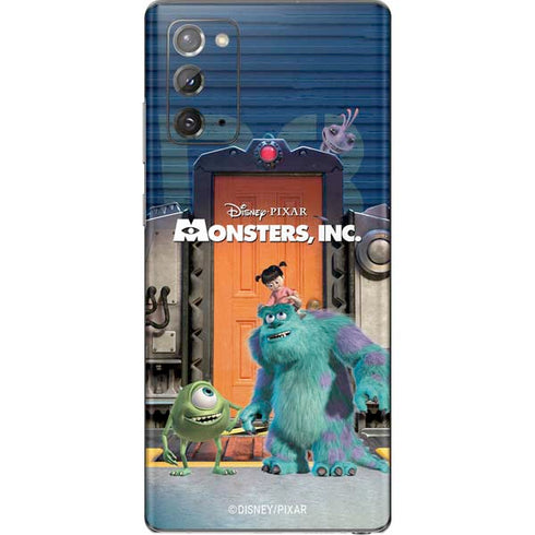 Disney Monsters Inc. Movie Poster Galaxy Note20 5G Skin