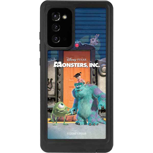 Disney Monsters Inc. Movie Poster Galaxy Note20 5G Waterproof Case
