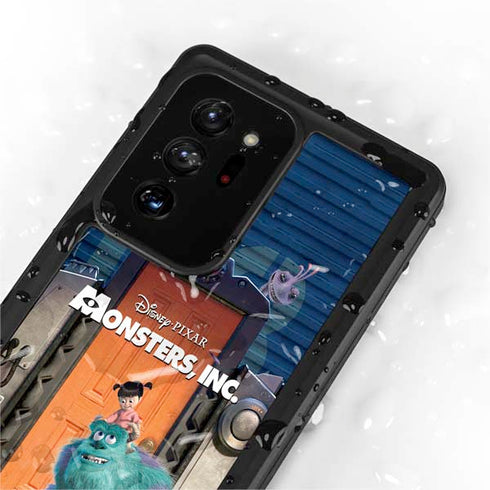 Disney Monsters Inc. Movie Poster Galaxy Note20 Ultra 5G Waterproof Case