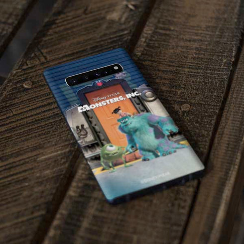 Disney Monsters Inc. Movie Poster Galaxy S10 Plus Skin