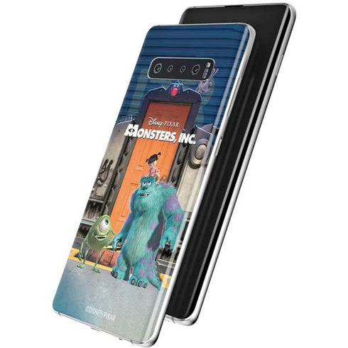 Disney Monsters Inc. Movie Poster Galaxy S10 Skin