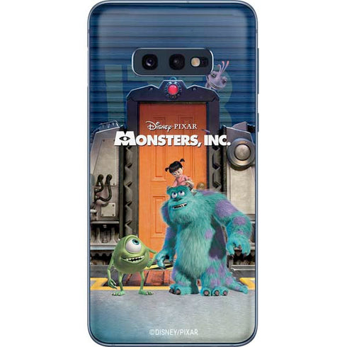 Disney Monsters Inc. Movie Poster Galaxy S10e Skin
