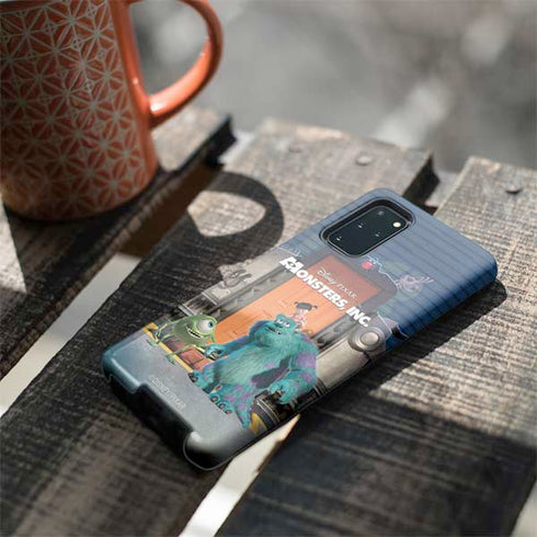 Disney Monsters Inc. Movie Poster Galaxy S20 Plus Pro Case