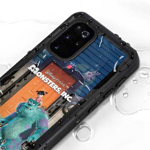 Disney Monsters Inc. Movie Poster Galaxy S20 Plus Waterproof Case
