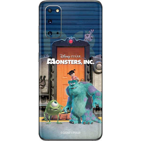 Disney Monsters Inc. Movie Poster Galaxy S20 Skin