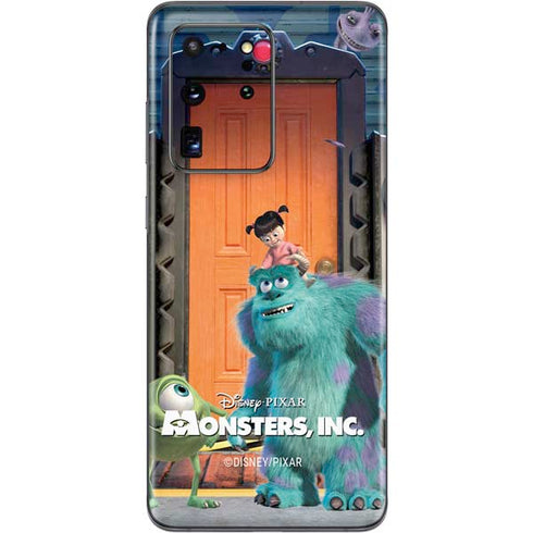 Disney Monsters Inc. Movie Poster Galaxy S20 Ultra 5G Skin