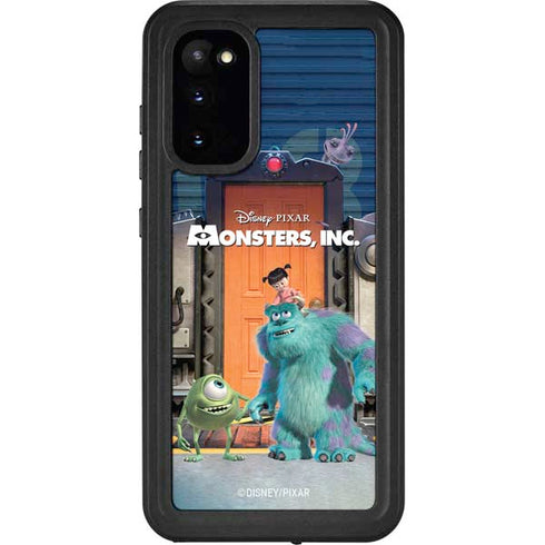 Disney Monsters Inc. Movie Poster Galaxy S20 Waterproof Case