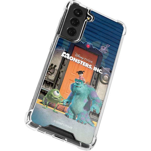 Disney Monsters Inc. Movie Poster Galaxy S21 FE Clear Case