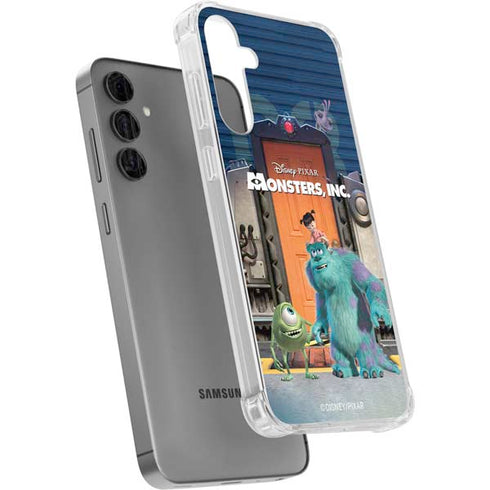 Disney Monsters Inc. Movie Poster Galaxy S24 Plus Clear Case