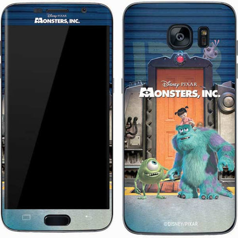 Disney Monsters Inc. Movie Poster Galaxy S7 Skin