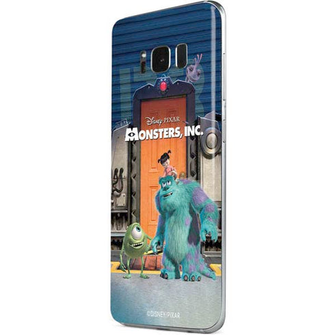 Disney Monsters Inc. Movie Poster Galaxy S8 Plus Skin