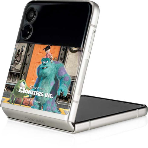 Disney Monsters Inc. Movie Poster Galaxy Z Flip3 5G Skin