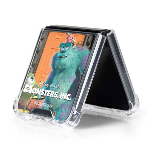 Disney Monsters Inc. Movie Poster Galaxy Z Flip5 5G Clear Case