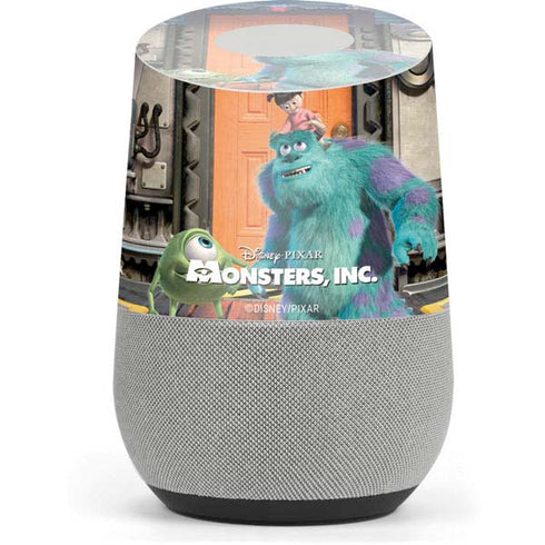 Disney Monsters Inc. Movie Poster Google Home Skin