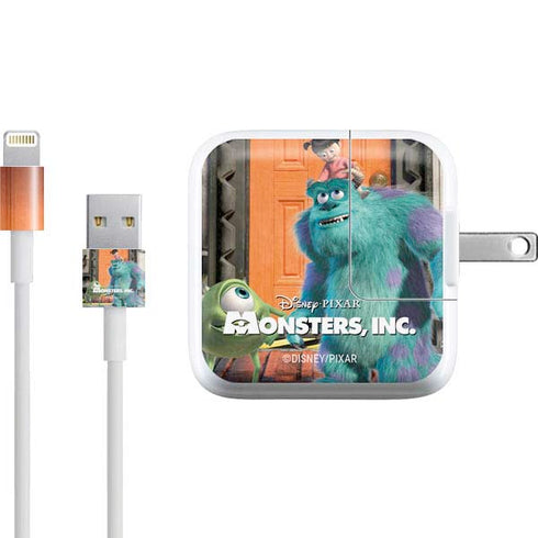 Disney Monsters Inc. Movie Poster iPad Charger (10W USB) Skin