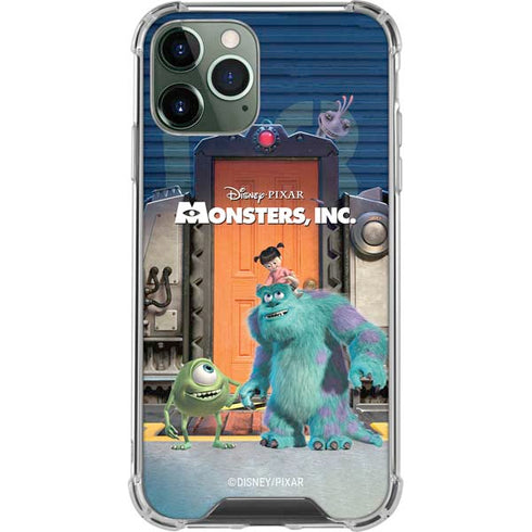 Disney Monsters Inc. Movie Poster iPhone 11 Pro Max Clear Case