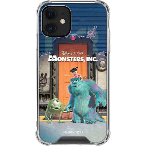 Disney Monsters Inc. Movie Poster iPhone 12 Clear Case