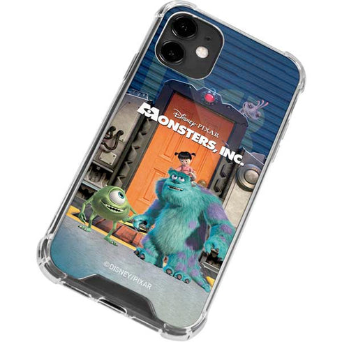 Disney Monsters Inc. Movie Poster iPhone 12 Clear Case