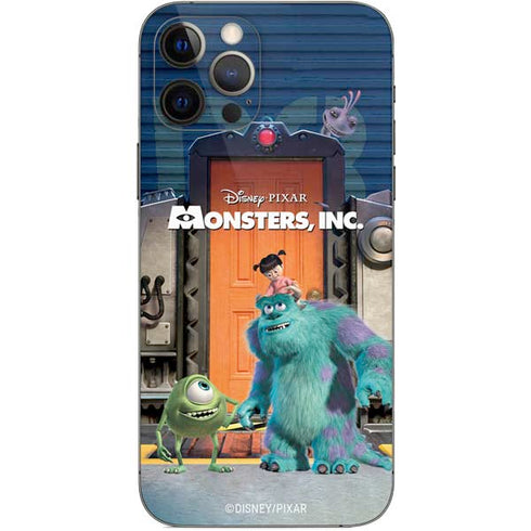 Disney Monsters Inc. Movie Poster iPhone 12 Pro Skin