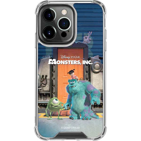 Disney Monsters Inc. Movie Poster iPhone 13 Pro Clear Case