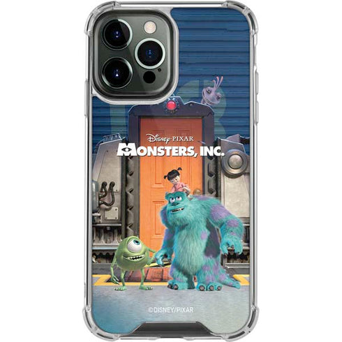Disney Monsters Inc. Movie Poster iPhone 13 Pro Max Clear Case
