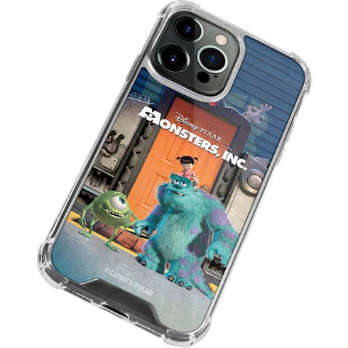 Disney Monsters Inc. Movie Poster iPhone 13 Pro Max Clear Case