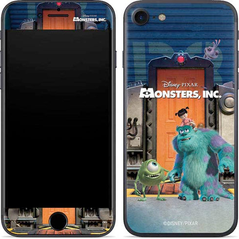 Disney Monsters Inc. Movie Poster iPhone 8 Skin